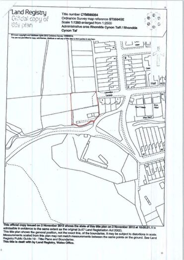 Land For Sale In Land At Llewellyn Terrace, Ynysybwl, Pontypridd, CF37