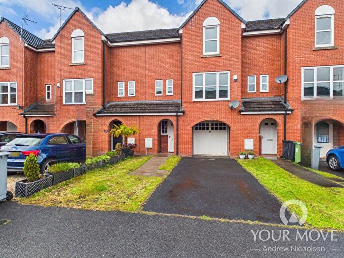 4 Bedroom Terraced House For Sale In Lambert Crescent, Nantwich, Cheshire, CW5