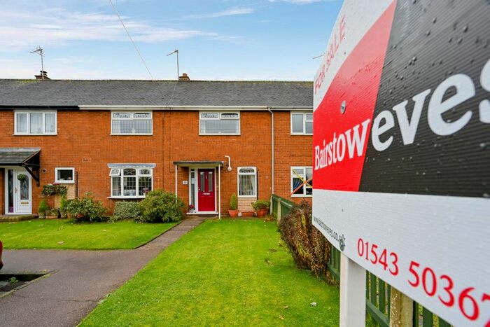 3 Bedroom Terraced House For Sale In Hall Meadow, Cannock, Staffordshire, WS11