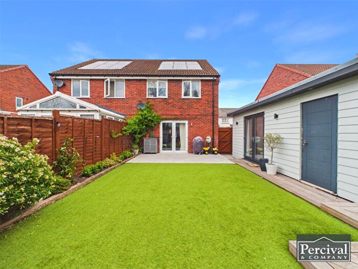3 Bedroom Semi-Detached House For Sale In Mulberry Gardens, Great Cornard, Sudbury, Suffolk, CO10