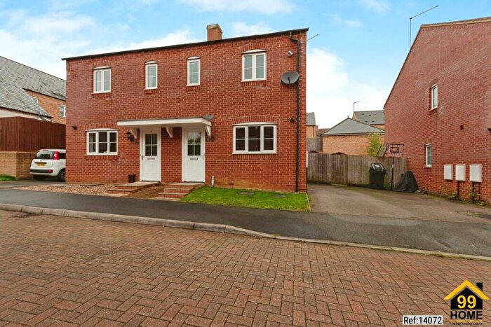 2 Bedroom Semi-Detached House For Sale In Bliss Close, Northampton, NN7