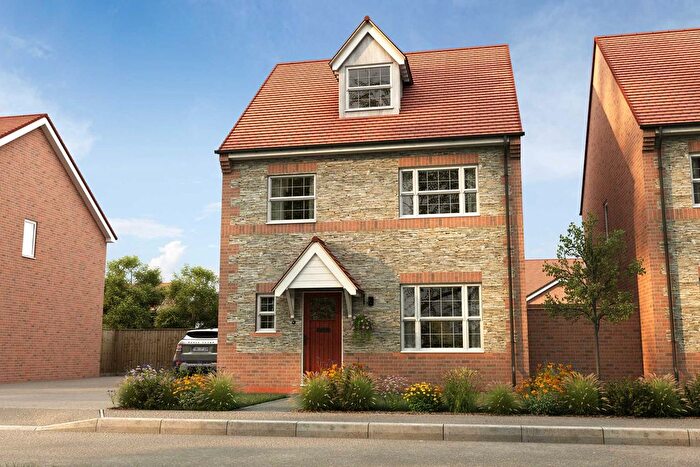 4 Bedroom Detached House For Sale In "The Modbury" At Monterey Gardens, Basingstoke, RG23