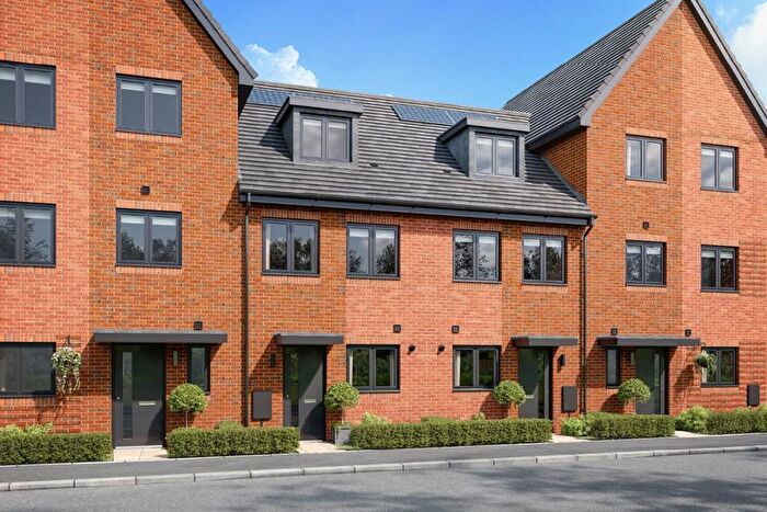 3 Bedroom Terraced House For Sale In "The Leighton " At Budding Close, Fareham, PO15