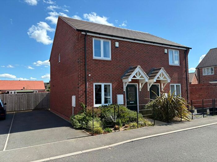 2 Bedroom Semi-Detached House For Sale In Sawmill Place, Claybrooke Magna, Lutterworth, LE17