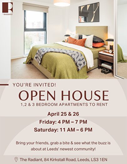 2 Bedroom Apartment To Rent In The Radiant, Kirkstall Road, Leeds, West Yorkshire, LS3