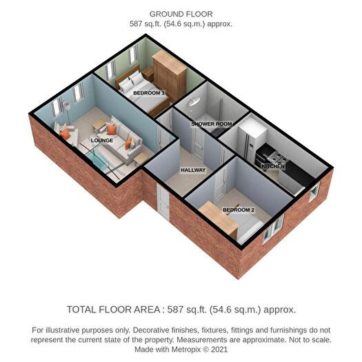 2 Bedroom Apartment To Rent In Chaplaincy Gardens, Hornchurch, Essex, RM11