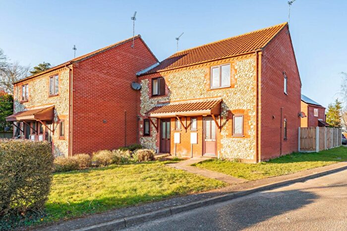 2 Bedroom End Of Terrace House For Sale In Hares Close, Little Snoring, NR21