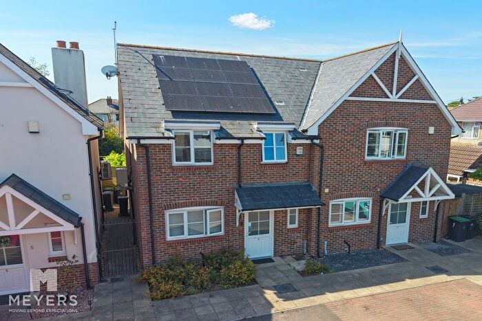 3 Bedroom Semi Detached House For Sale In The Burrows, Bryant Close, Christchurch, BH23