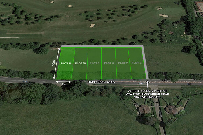 Land For Sale In Plot, Land Adjacent To Foxwood Lodge, Harpenden Road, St. Albans, Hertfordshire, AL3