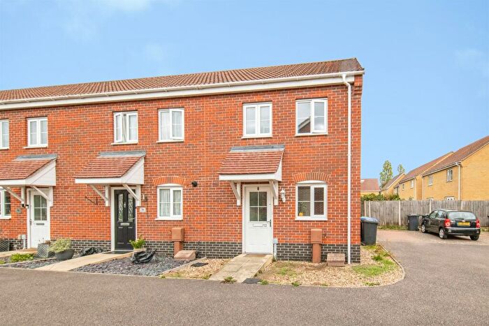 2 Bedroom End Of Terrace House For Sale In Grantham Avenue, Great Cornard, Sudbury, CO10