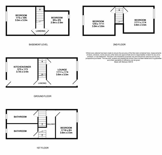 5 Bedroom Terraced House To Rent In Harold Terrace, Hyde Park, Leeds, LS6