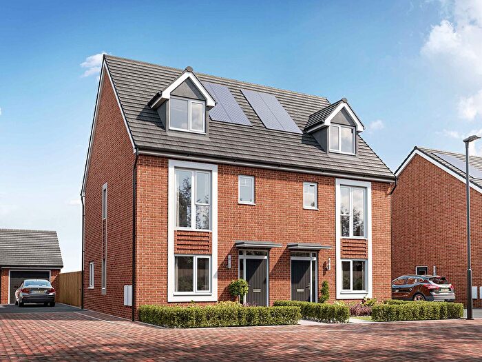 4 Bedroom Semi-Detached House For Sale In "The Becket - Plot " At Pear Tree Drive, Broomhall, Worcester, WR5