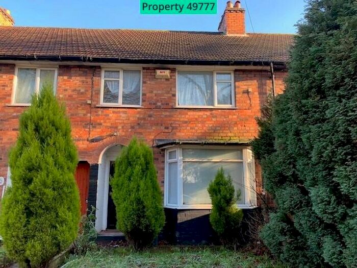 3 Bedroom Terraced House To Rent In The Ridgeway, Erdington, Birmingham, B23