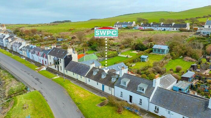 3 Bedroom Terraced House For Sale In The Old Post Office, Laigh Street, Port Logan, Stranraer, Wigtownshire, DG9