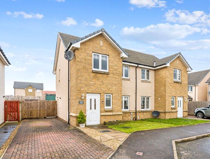 3 Bedroom Semi Detached House For Sale In Tern Crescent, Alloa, FK10