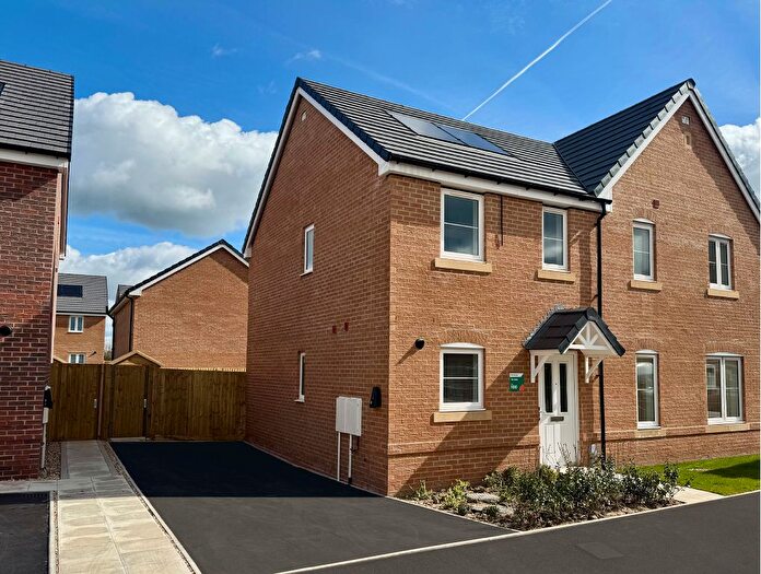 2 Bedroom Semi Detached House For Sale In "The Alnmouth" At Salisbury Road, Shaftesbury, SP7