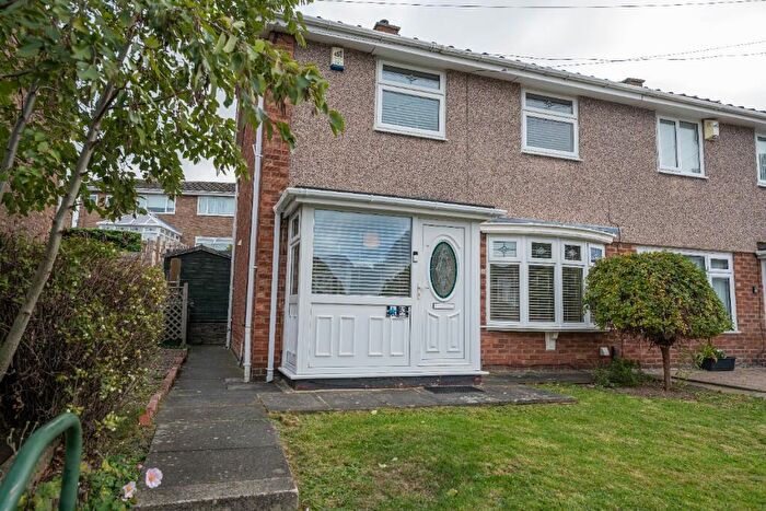 2 Bedroom Semi Detached House For Sale In Brampton Gardens, Gateshead, Tyne And Wear, NE9