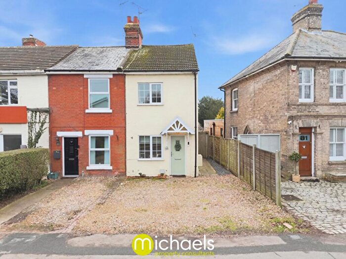 2 Bedroom End Of Terrace House For Sale In Colchester Road, West Bergholt, Colchester, CO6