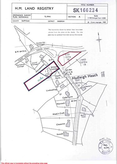 Land For Sale In Title Filed At The Registry, And Being Land On The South Side Of, IP7