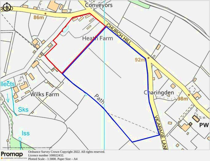 Land For Sale In Lenham Heath, Maidstone, ME17