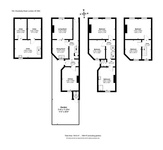 4 Bedroom Property For Sale In Cloudesley Road, Islington, London, N1 - Photo 3