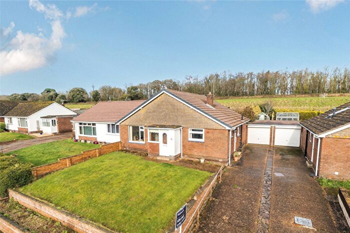3 Bedroom Semi Detached Bungalow For Sale In Long Meadows, Crediton, Devon, EX17