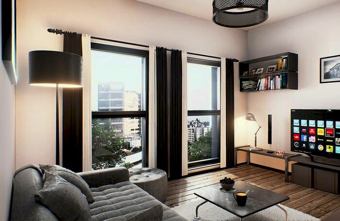 1 Bedroom Flat For Sale In Central Apartments, Duke Street, Liverpool, L1