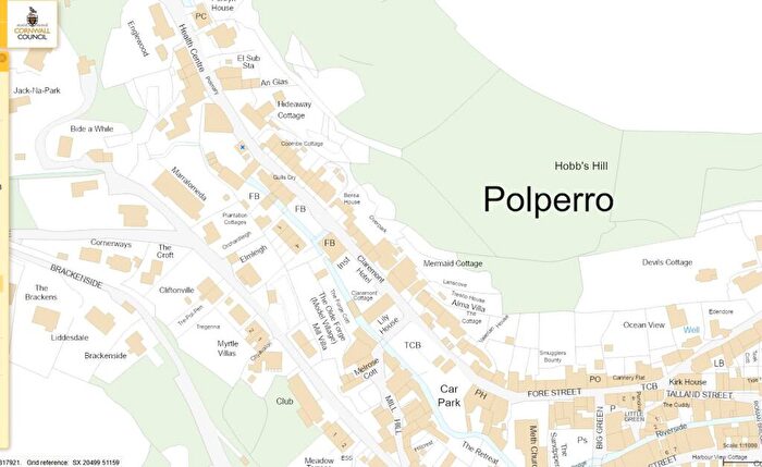 2 Bedroom End Of Terrace House For Sale In Quay Road, Polperro, Cornwall, PL13