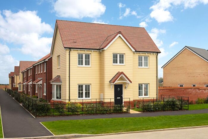 3 Bedroom Detached House For Sale In "The Thespian" At Cedar Close, Bacton, Stowmarket, IP14