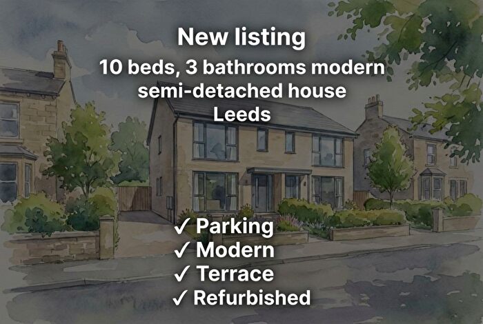 10 Bedroom Semi Detached House To Rent In Kirkstall Lane, Headingley, Leeds, LS6