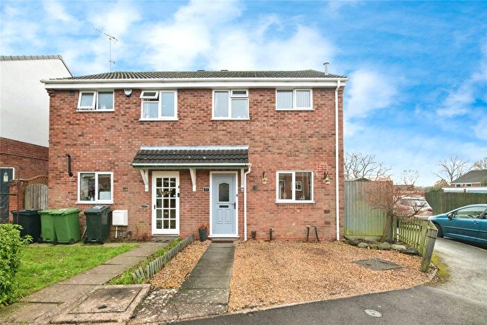 3 Bedroom Semi-Detached House For Sale In Oldbury Close, Redditch, Worcestershire, B98