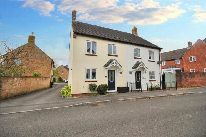 3 Bedroom Semi-Detached House For Sale In Granville Way, Sherborne, DT9