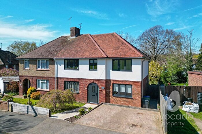 4 Bedroom Semi Detached House For Sale In Hillside Crescent, Camberley, GU16