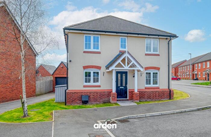 4 Bedroom Detached House For Sale In Odell Street, Redditch, B97