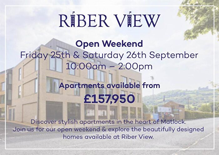 2 Bedroom Apartment For Sale In Riber View, Matlock, DE4
