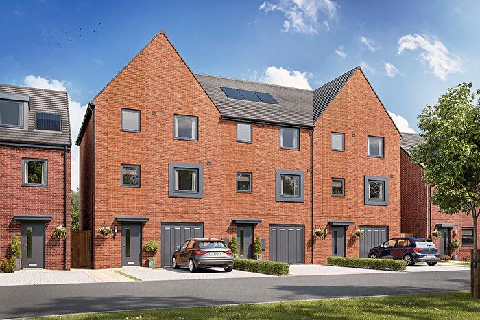 4 Bedroom Town House For Sale In "The Foulston" At Cork Lane, Glen Parva, Leicester, LE2