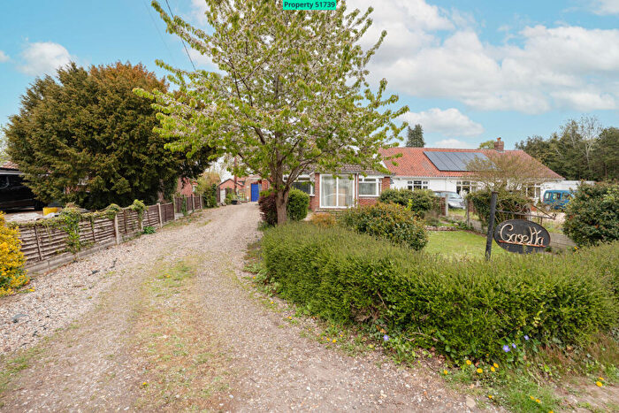 2 Bedroom Detached Bungalow For Sale In Great Melton Road, Little Melton, Norwich, NR9