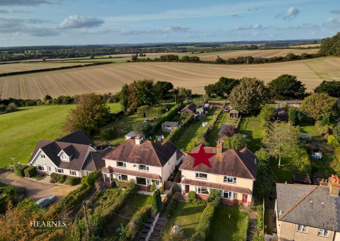 3 Bedroom Semi-Detached House For Sale In Ashbury Cottages, Hinton Martell, Wimborne, BH21