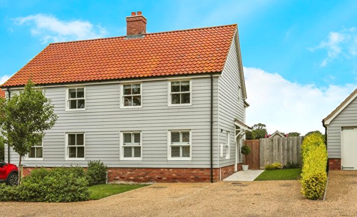 3 Bedroom Semi-Detached House For Sale In Mill Road, Badingham, Woodbridge, IP13