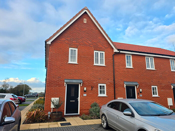 2 Bedroom End Of Terrace House For Sale In Ermine Way, Bacton, IP14