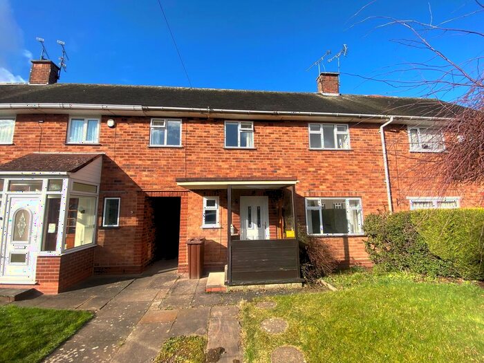 3 Bedroom Terraced House To Rent In Patshull Grove, Wolverhampton, WV10
