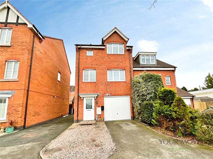 4 Bedroom Semi Detached House For Sale In Marlgrove Court, Marlbrook, Bromsgrove, Worcestershire, B61