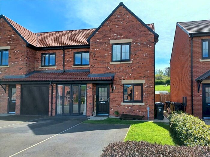 3 Bedroom Semi-Detached House For Sale In Tyne View Close, Haydon Bridge, Northumberland, NE47
