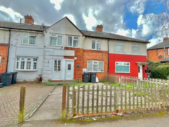 3 Bedroom Terraced House To Rent In Fanshawe Road, Birmingham, B27