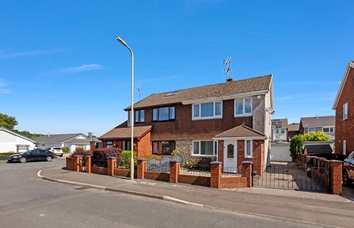 3 Bedroom Semi-Detached House For Sale In Fairmound Place, Tonteg, Pontypridd, CF38