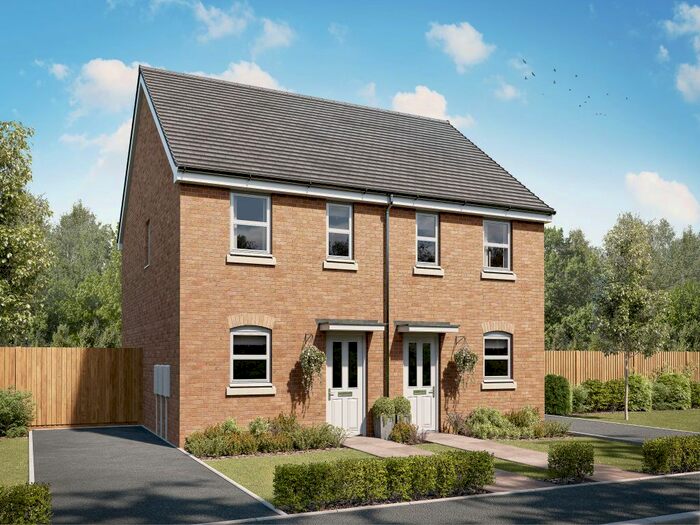 2 Bedroom Semi-Detached House For Sale In "The Haldon" At Spetchley, Worcester, WR5