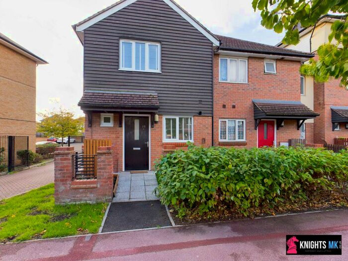 2 Bedroom End Of Terrace House To Rent In Oakworth Avenue, Broughton, MK10