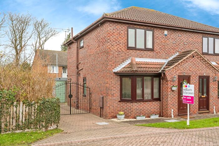 2 Bedroom Semi-Detached House For Sale In Northfield Close, West Butterwick, Scunthorpe, DN17