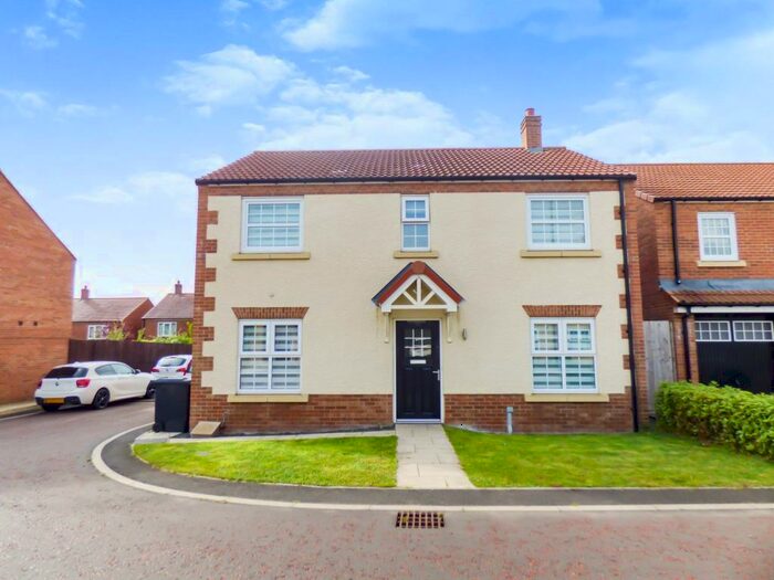 4 Bedroom Detached House For Sale In Cherry Close, Morpeth, Northumberland, NE61