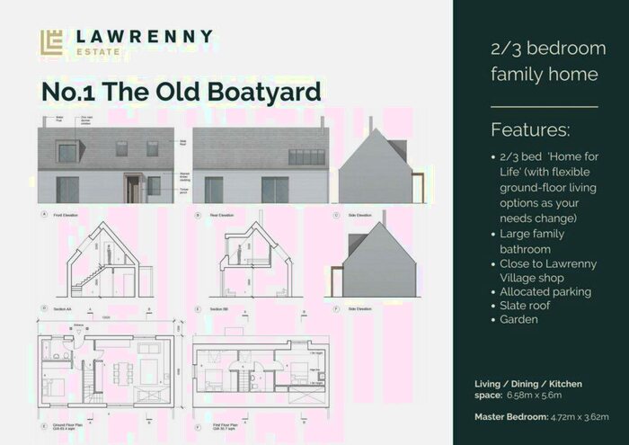 3 Bedroom House For Sale In No. The Old Boatyard, ( &#; Plots & ), SA68
